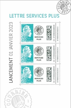 Marianne d´Yseult Digan Carnet de 12 timbres autoadhésifs pour lettre verte  jusqu´à 20g 76e salon philatélique d´automne Carnet Marianne l´engagée -  Timbre de 2023