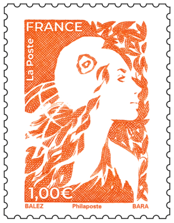 Marianne de l'avenir» : ce nouveau visage sur les timbres de La Poste  a-t-il des chances de booster l'envoi de courriers ? 
