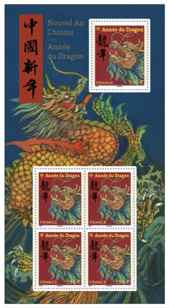 Calendrier Chinois - Année du Dragon